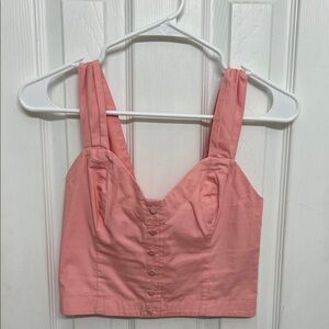 Abercrombie & Fitch Coral Tank Top